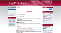 Desktop Screenshot of poradna.azylpromilence.cz